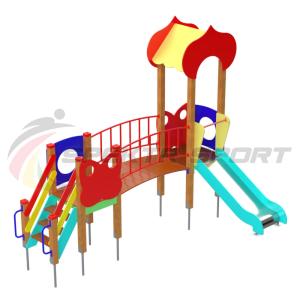 Купить Детский игровой комплекс Полянка ДИК 1603 в Ясном 