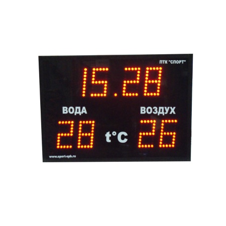 Купить Часы-термометр СТ1.13-2t для бассейна в Ясном 