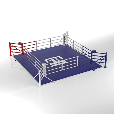 Купить Ринг боксерский напольный Totalbox на упорах 5х5м в Ясном 