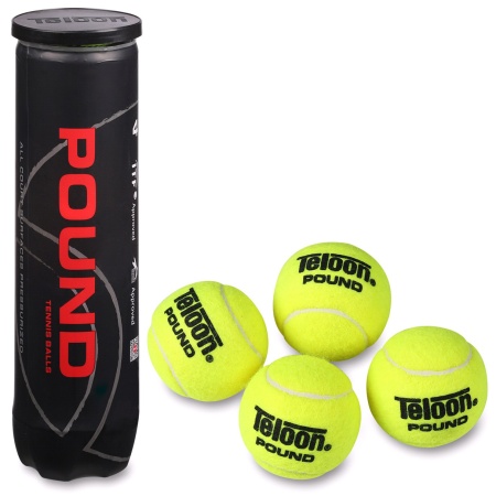 Купить Мяч для большого тенниса Teloon 828Т Р4  (4 шт) в Ясном 