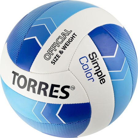 Купить Мяч волейбольный Torres Simple Color любительский р.5 в Ясном 